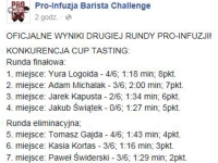 Pro-Infuzja Barista Chalenge 2016